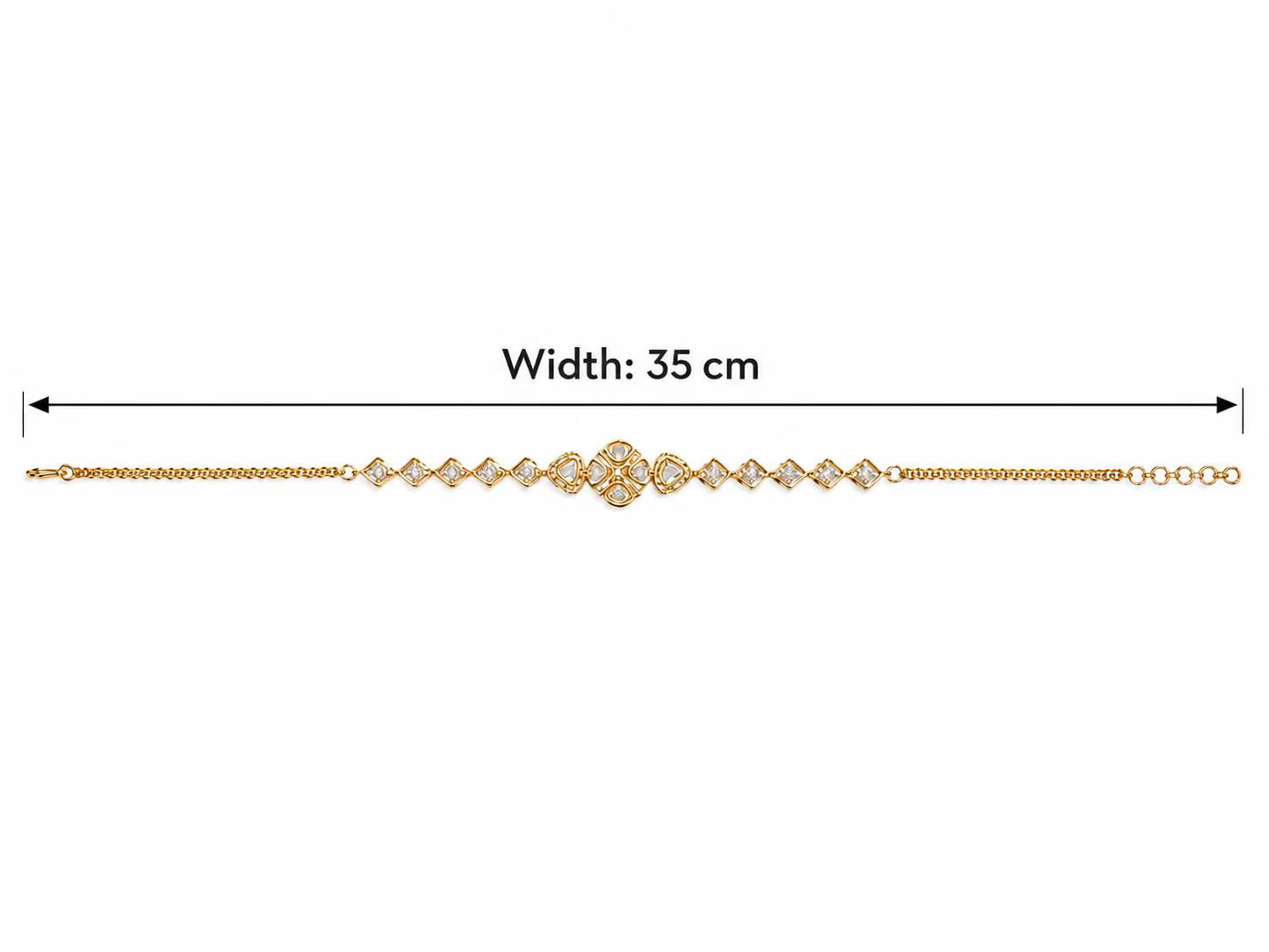 Aarna Designer Kundan Stone Necklace Set MJ125