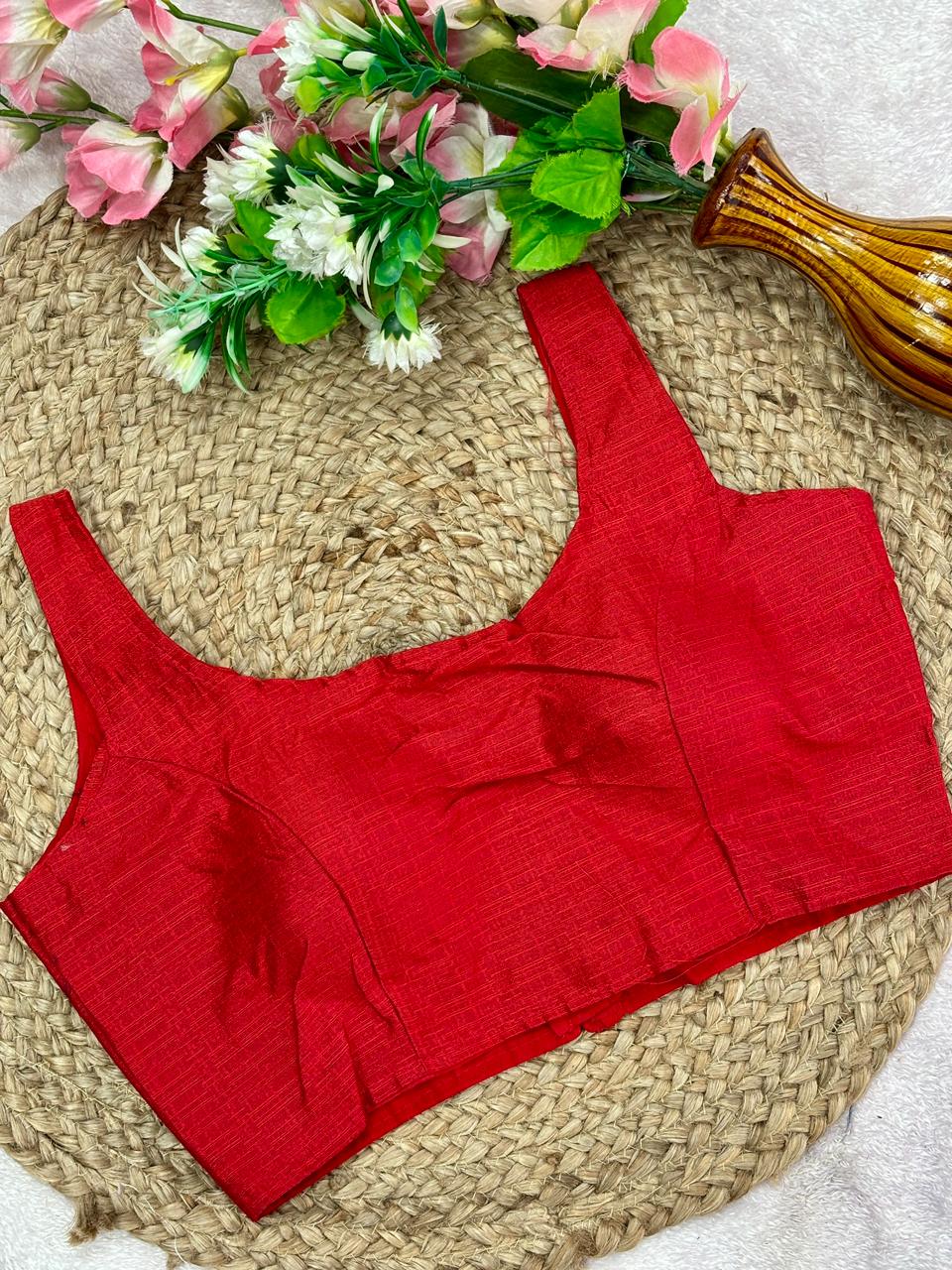 Phantom Silk Ready-to-Wear Padded Saree Blouse MJ175