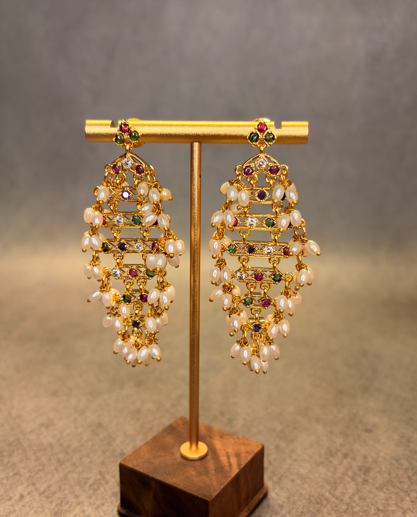 Pearl Chandelier Earrings MJ193