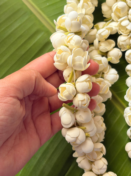 Artificial foam jasmine gajra MJ205