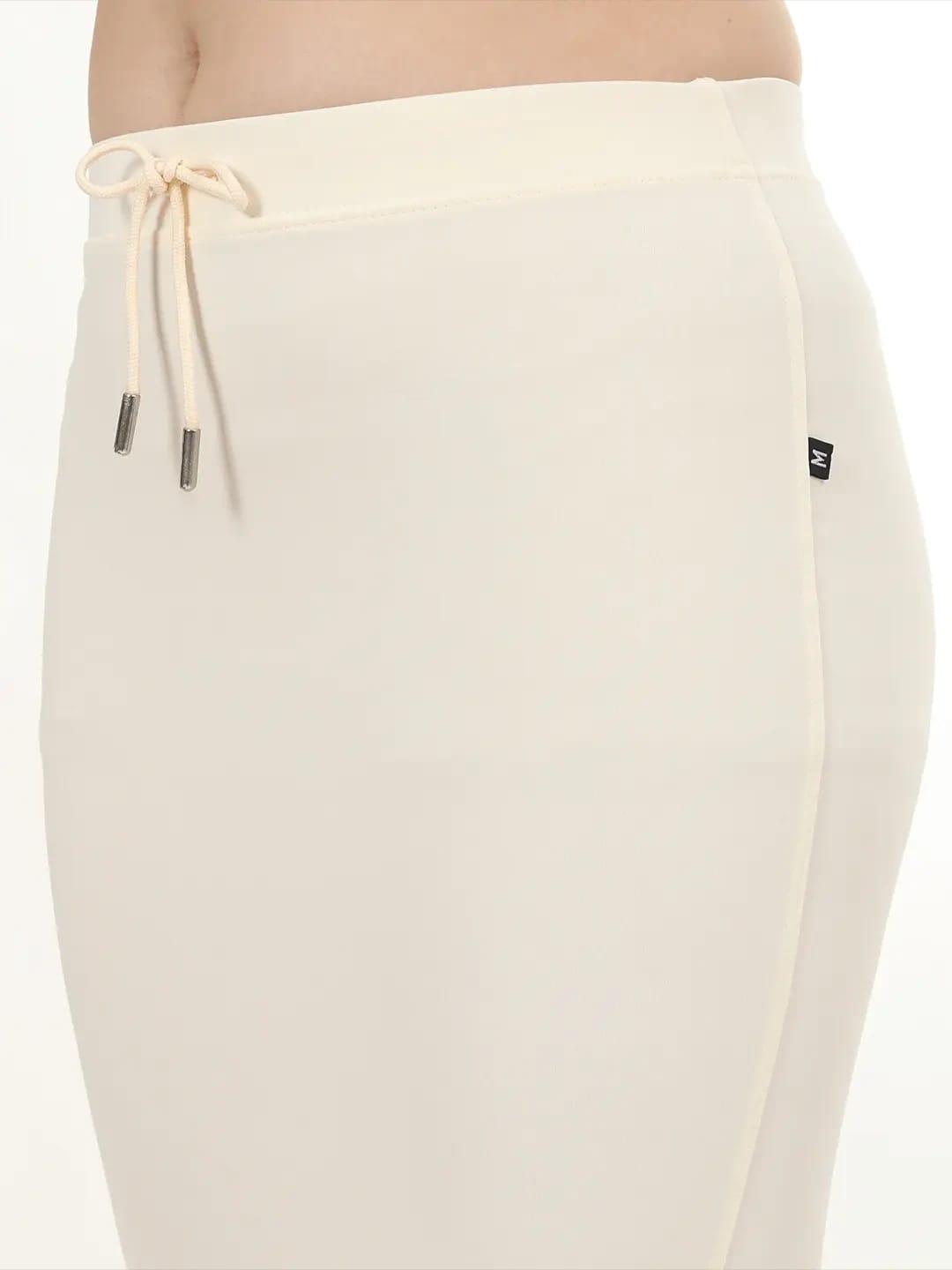 Off White Saree Shapewear Petticoat Mermaid Fit Stretch Inskirt MJ173
